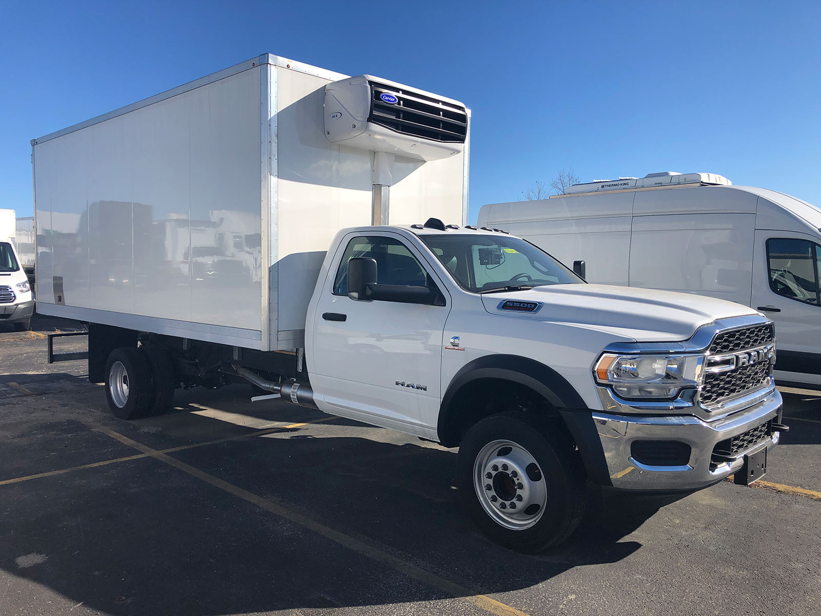 Refrigerated Vans New Ram 5500 Refrigerated Truck Bush Trucks