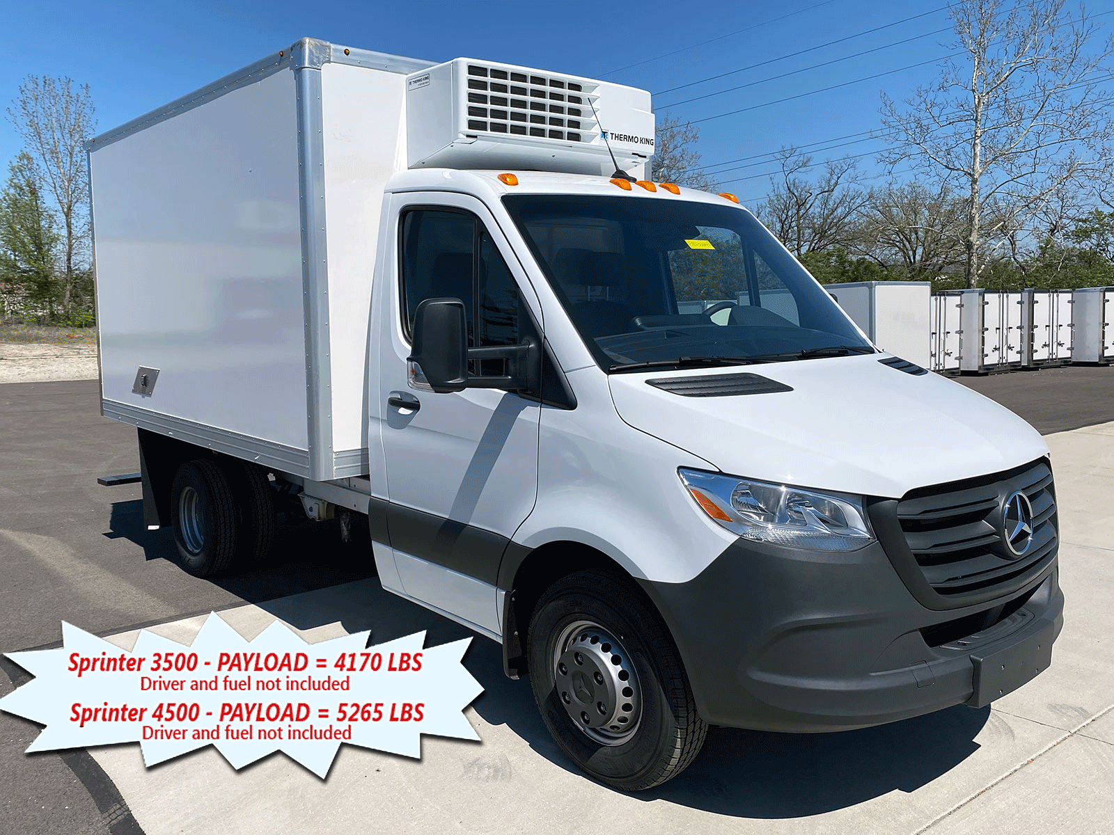 SPRINTER 3500 4500 BOX TRUCK Reefer Vans For Sale